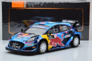 Ford Puma Rally1 WRC #7 P-L. Loubet / N. Gilsoul Rally Sweden 2023 IXO 1:18 18RMC154B Μέταλλο - εικόνα 6 από 6