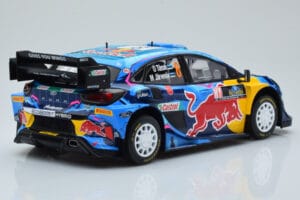 Ford Puma Rally1 WRC #8 O. Tanak / M. Jarveoja Winner Rally Sweden 2023 IXO 1:18 18RMC154A Μέταλλο - εικόνα 2 από 6