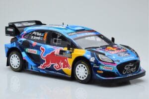 Ford Puma Rally1 WRC #8 O. Tanak / M. Jarveoja Winner Rally Sweden 2023 IXO 1:18 18RMC154A Μέταλλο - εικόνα 4 από 6