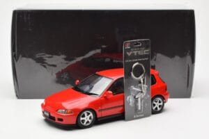 Honda Civic EG6 VTEC Κόκκινο LCD 1:18 LCD18018-RE Μέταλλο - εικόνα 11 από 11