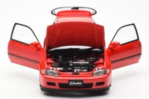 Honda Civic EG6 VTEC Κόκκινο LCD 1:18 LCD18018-RE Μέταλλο - εικόνα 5 από 11