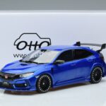 Honda Civic FK8 Type R Mugen Μπλε Otto 1:18 OT987 Ρητίνη - image 2 of 7