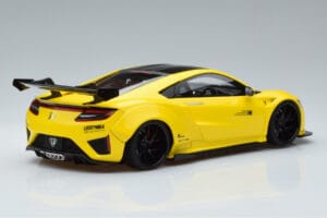 Honda NSX NC1 LB Works Liberty Walk Κίτρινο GT Spirit 1:18 KJ034 Ρητίνη - εικόνα 2 από 6