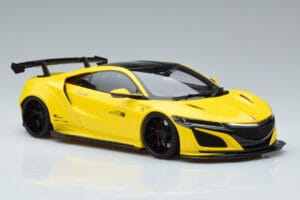 Honda NSX NC1 LB Works Liberty Walk Κίτρινο GT Spirit 1:18 KJ034 Ρητίνη - εικόνα 4 από 6