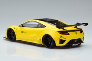 Honda NSX NC1 LB Works Liberty Walk Κίτρινο GT Spirit 1:18 KJ034 Ρητίνη - εικόνα 5 από 6