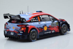 Hyundai i20 Coupe WRC #8 O. Tanak / M. Jarveoja Rally Monte Carlo 2020 IXO 1:18 18RMC067C Μέταλλο - εικόνα 2 από 6