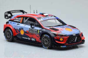 Hyundai i20 Coupe WRC #8 O. Tanak / M. Jarveoja Rally Monte Carlo 2020 IXO 1:18 18RMC067C Μέταλλο - εικόνα 4 από 6