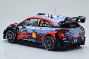 Hyundai i20 Coupe WRC #8 O. Tanak / M. Jarveoja Rally Monte Carlo 2020 IXO 1:18 18RMC067C Μέταλλο - εικόνα 5 από 6