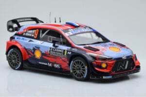 Hyundai i20 Coupe WRC #9 S. Loeb / I. Galmiche Rally Monte Carlo 2020 IXO 1:18 18RMC067B Μέταλλο - εικόνα 4 από 6