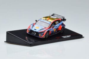 Hyundai i20 N Rally1 #11 T. Neuville / M. Wydaeghe Rally Finland 2022 IXO 1:43 RAM866 Μέταλλο - εικόνα 2 από 4