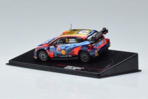 Hyundai i20 N Rally1 #11 T. Neuville / M. Wydaeghe Rally Finland 2022 IXO 1:43 RAM866 Μέταλλο - εικόνα 3 από 4
