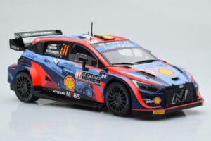Hyundai i20 N Rally1 #11 T. Neuville / M. Wydaeghe Rally Monte Carlo 2022 IXO 1:18 18RMC112 Μέταλλο - εικόνα 4 από 6
