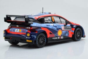 Hyundai i20 N Rally1 #8 O. Tanak / M. Jarveoja Rally Monte Carlo 2022 IXO 1:18 18RMC113 Μέταλλο - εικόνα 2 από 6