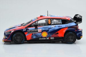 Hyundai i20 N Rally1 #8 O. Tanak / M. Jarveoja Rally Monte Carlo 2022 IXO 1:18 18RMC113 Μέταλλο - εικόνα 3 από 6