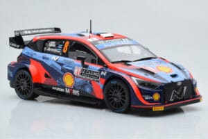 Hyundai i20 N Rally1 #8 O. Tanak / M. Jarveoja Rally Monte Carlo 2022 IXO 1:18 18RMC113 Μέταλλο - εικόνα 4 από 6