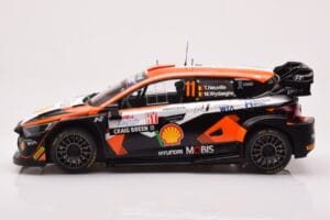 Hyundai i20 N Rally1 #11 T. Neuville / M. Wydaeghe Rally Croatia 2023 IXO 1:18 18RMC160A Μέταλλο - εικόνα 3 από 6