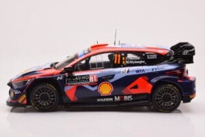 Hyundai i20 N Rally1 #11 T. Neuville / M. Wydaeghe Rally Monte Carlo 2023 IXO 1:18 18RMC153A Μέταλλο - εικόνα 3 από 6