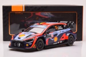 Hyundai i20 N Rally1 #11 T. Neuville / M. Wydaeghe Rally Monte Carlo 2023 IXO 1:18 18RMC153A Μέταλλο - εικόνα 6 από 6