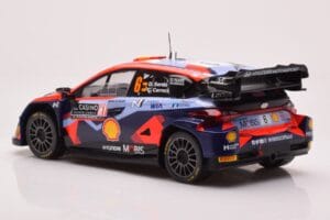 Hyundai i20 N Rally1 #6 D. Sordo / C. Carrera Rally Monte Carlo 2023 IXO 1:18 18RMC153B Μέταλλο - εικόνα 5 από 6