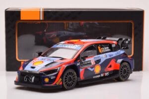 Hyundai i20 N Rally1 #6 D. Sordo / C. Carrera Rally Monte Carlo 2023 IXO 1:18 18RMC153B Μέταλλο - εικόνα 6 από 6