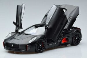 Jaguar C-X75 Μαύρο Almost Real 1:18 810605 Μέταλλο - εικόνα 2 από 7
