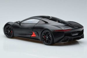Jaguar C-X75 Μαύρο Almost Real 1:18 810605 Μέταλλο - εικόνα 6 από 7