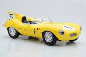 Jaguar D-Type #5 Ecurie Nationale Belge 24 Hours of Le Mans 1956 CMR 1:18 CMR143 Μέταλλο - εικόνα 4 από 6