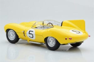 Jaguar D-Type #5 Ecurie Nationale Belge 24 Hours of Le Mans 1956 CMR 1:18 CMR143 Μέταλλο - εικόνα 5 από 6
