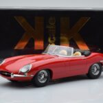 Jaguar E-Type Series 1 Roadster Κόκκινο KK-Scale 1:18 - image 6 of 6