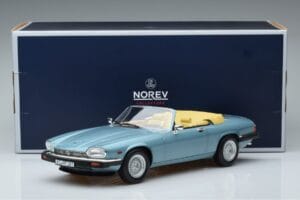 Jaguar XJS V12 Καμπριολέ Ανοιχτό Μπλε Μεταλλικό Norev 1:18 182635 Μέταλλο - εικόνα 6 από 6
