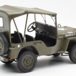 Jeep Willys Με Καμβά Οροφής UT Models 1:18 - image 2 of 6
