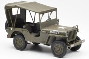 Jeep Willys Με Καμβά Οροφής UT Models 1:18 180149002 Μέταλλο - εικόνα 4 από 6