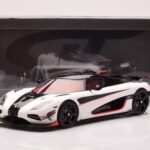 Koenigsegg Agera RS Arctic Λευκό GT Spirit 1:18 - image 6 of 6