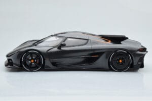 Koenigsegg Jesko Absolut Graphite Γκρι Asia Exclusive GT Spirit 1:18 CLDC025 Ρητίνη - εικόνα 3 από 6