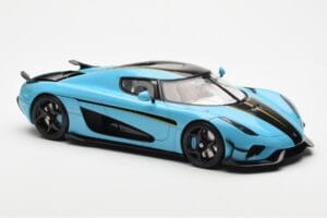 Koenigsegg Regera Baby Μπλε GT Spirit 1:18 GT881 Ρητίνη - εικόνα 4 από 6