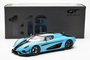 Koenigsegg Regera Baby Μπλε GT Spirit 1:18 GT881 Ρητίνη - εικόνα 6 από 6