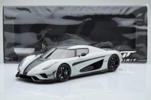 Koenigsegg Regera Γκρι Asia Exclusive GT Spirit 1:18 CLDC026 Ρητίνη - εικόνα 5 από 5