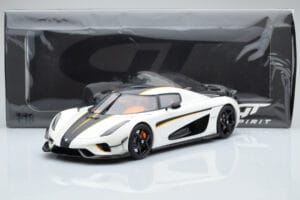 Koenigsegg Regera Λευκό GT Spirit 1:18 GT391 Ρητίνη - εικόνα 5 από 5