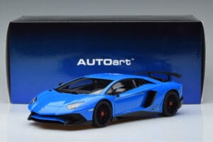 Lamborghini Aventador LP750-4 SV Μπλε AUTOart 1:18 74559 Σύνθετο - εικόνα 8 από 8