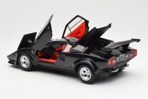 Lamborghini Countach LP 5000 Quattrovalvole Μαύρο Kyosho 1:18 08320BK Μέταλλο - εικόνα 5 από 8