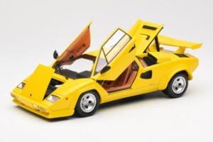 Lamborghini Countach LP 5000 Quattrovalvole Κίτρινο Kyosho 1:18 08320Y Μέταλλο - εικόνα 2 από 8