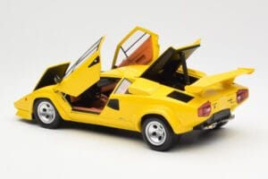 Lamborghini Countach LP 5000 Quattrovalvole Κίτρινο Kyosho 1:18 08320Y Μέταλλο - εικόνα 5 από 8
