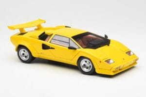 Lamborghini Countach LP 5000 Quattrovalvole Κίτρινο Kyosho 1:18 08320Y Μέταλλο - εικόνα 6 από 8