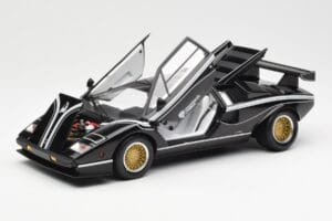 Lamborghini Countach LP 500R Μαύρο Kyosho 1:18 08320C Μέταλλο - εικόνα 2 από 8