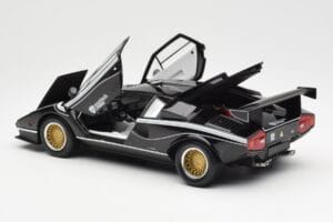 Lamborghini Countach LP 500R Μαύρο Kyosho 1:18 08320C Μέταλλο - εικόνα 5 από 8