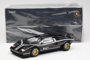 Lamborghini Countach LP 500R Μαύρο Kyosho 1:18 08320C Μέταλλο - εικόνα 8 από 8