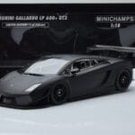 Lamborghini Gallardo LP600+ GT3 Ματ Μαύρο Minichamps 1:18 - image 6 of 6