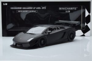 Lamborghini Gallardo LP600+ GT3 Ματ Μαύρο Minichamps 1:18 151111100 Μέταλλο - εικόνα 6 από 6