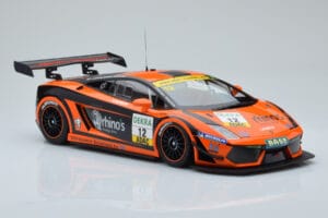 Lamborghini Gallardo LP600+ GT3 Rhinos Leipert Motorsport #12 A. Petrishin / D. Leiper ADAC GT Masters 2011 Minichamps 1:18 1 - εικόνα 4 από 6
