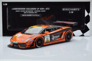 Lamborghini Gallardo LP600+ GT3 Rhinos Leipert Motorsport #12 A. Petrishin / D. Leiper ADAC GT Masters 2011 Minichamps 1:18 1 - εικόνα 6 από 6